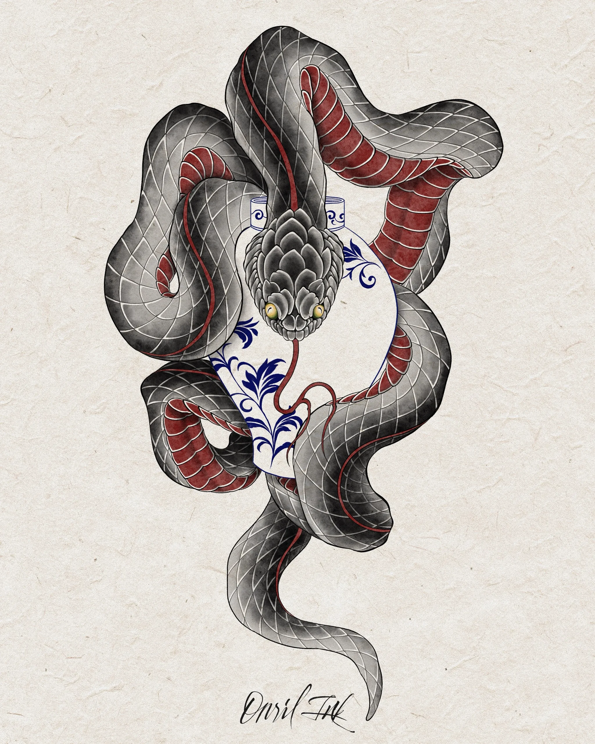 Snake & Porcelain
