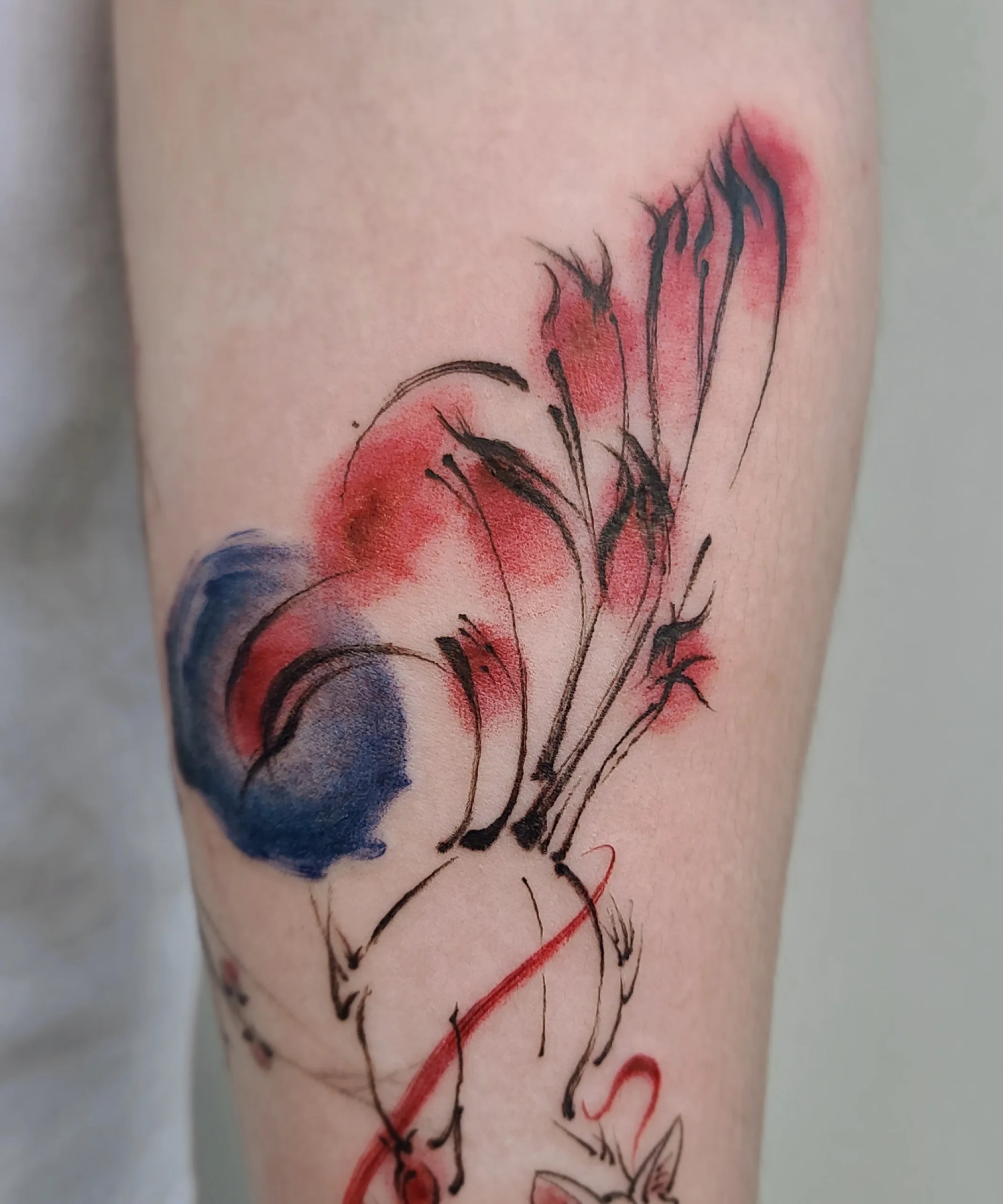 Gumiho — Gumiho tattoo detail
