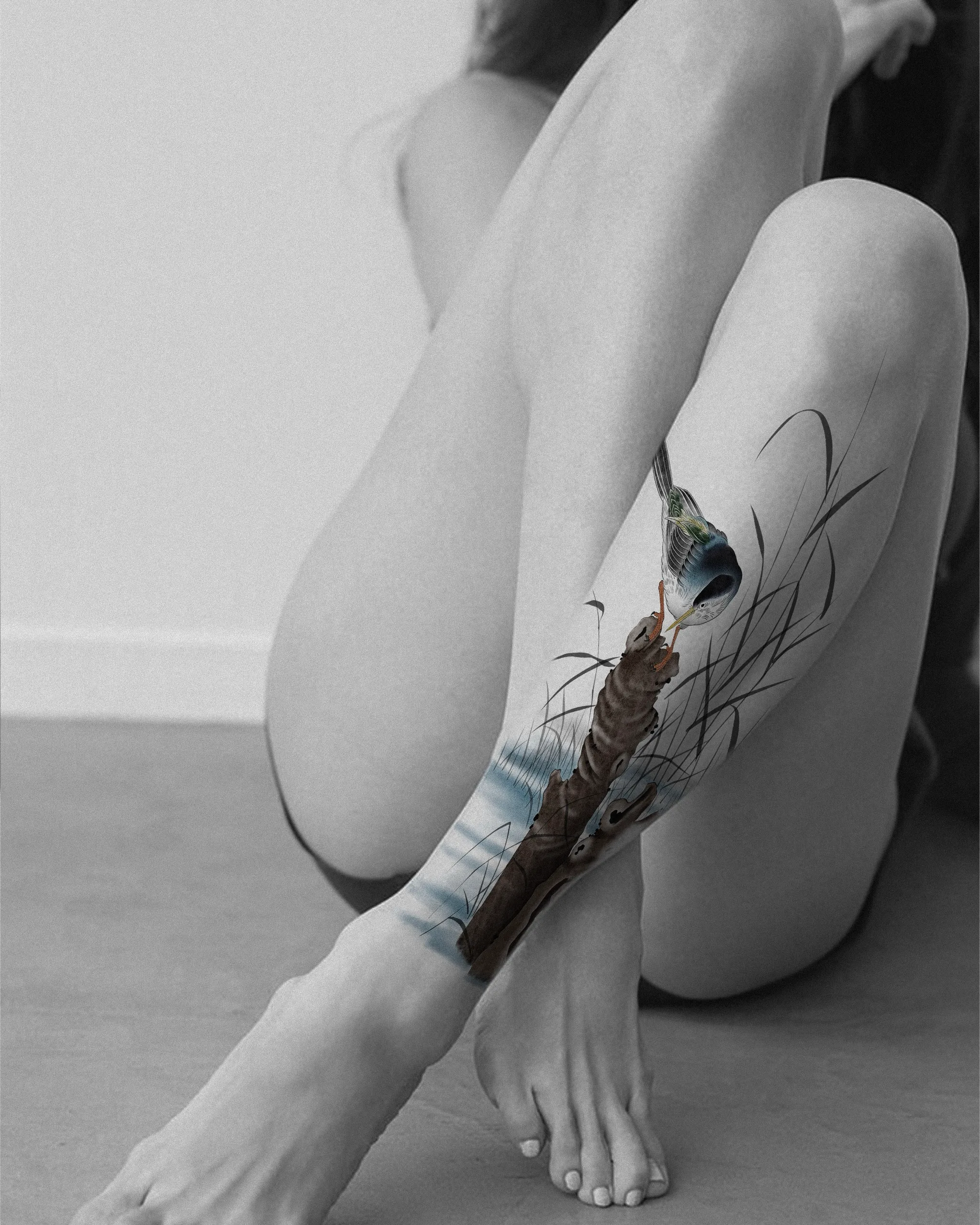 Waterbird — Waterbird tattoo on skin